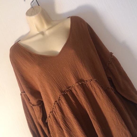 Women’s wonderly babydoll spring cotton spandex blend blouse - Picture 4 of 13